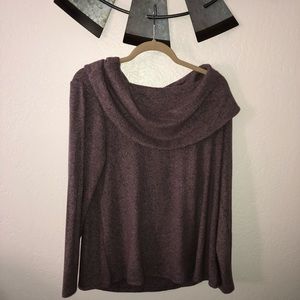 Off the shoulder sweater